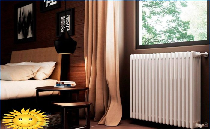 Principles of correct placement and sizing of a heating radiator