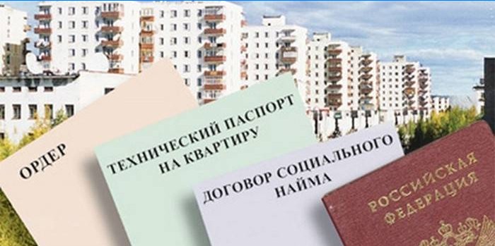 Residential buildings and documents for housing privatization