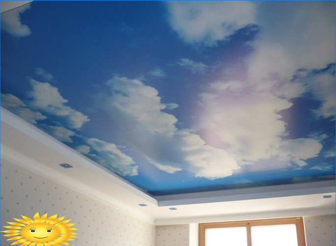 PVC or fabric stretch ceiling: choice of material
