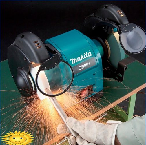 Rules for safe and effective work with an electric grinder