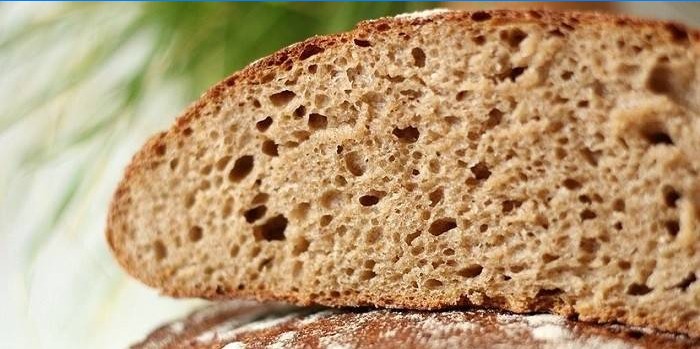Homemade rye bread