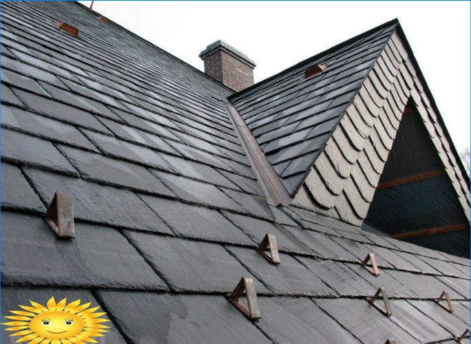 Slate shingles: the pros and cons of the roof
