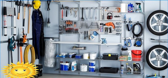 Storage systems for garage and workshop