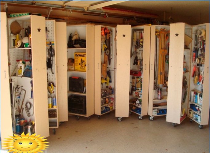 Storage systems for garage and workshop