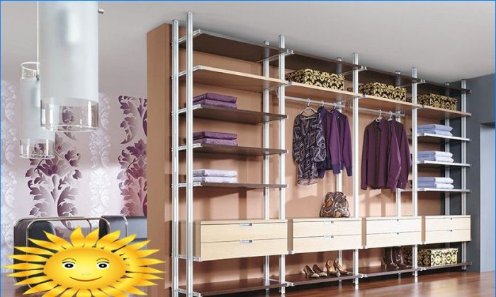 Storage systems for the dressing room