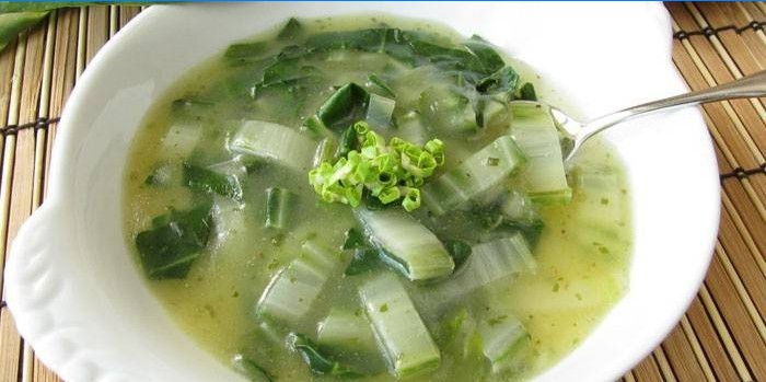 Stalk celery soup