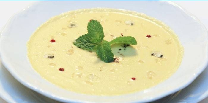 Celery and Cheese Soup