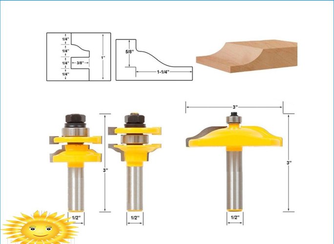 Types and types of cutters for wood