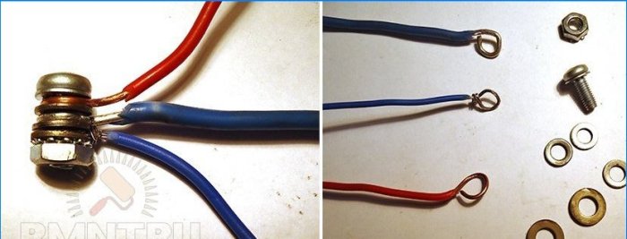 Types of electrical connections for stranded wires