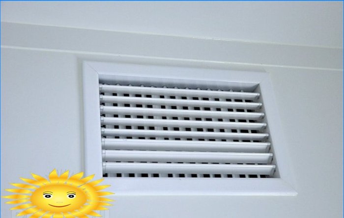 Double-row louver for ventilation