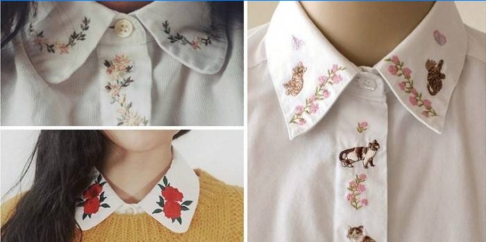 Patterns on blouses