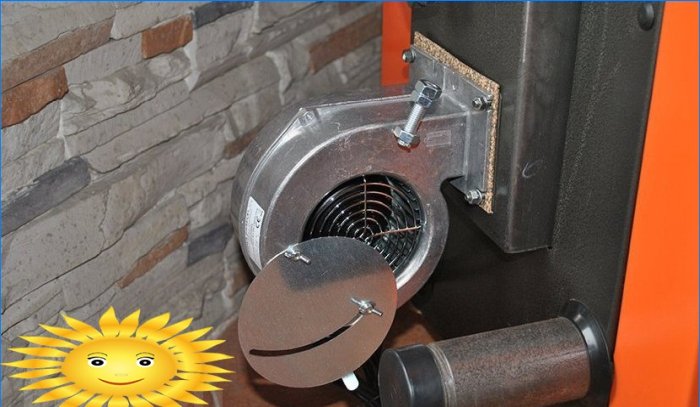 Boiler pressurization fan