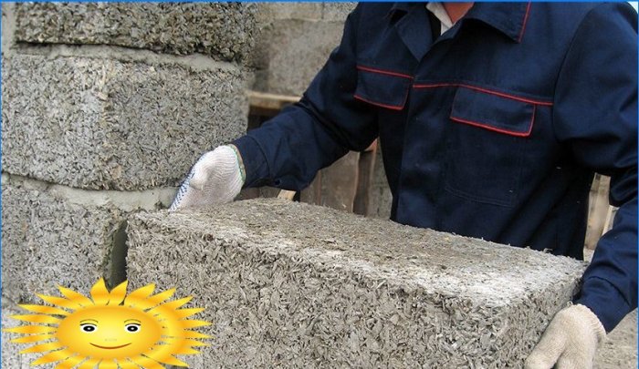 Arbolite and sawdust concrete - what is the difference. How to make load-bearing walls from wood concrete