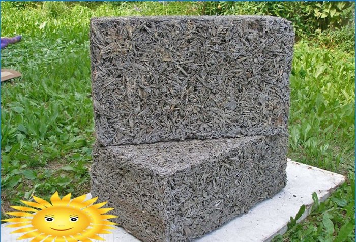 Arbolite and sawdust concrete - what is the difference. How to make load-bearing walls from wood concrete