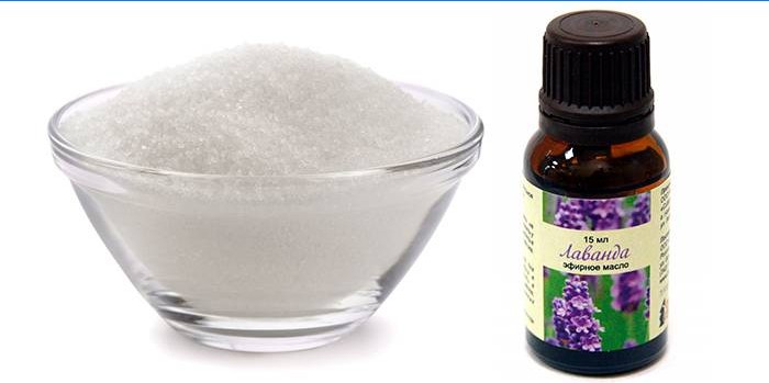 Sugar and Lavender Oil