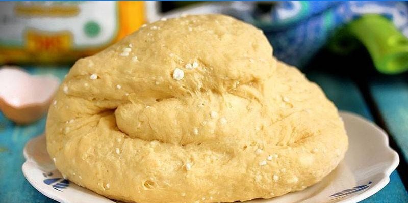 Curd dough