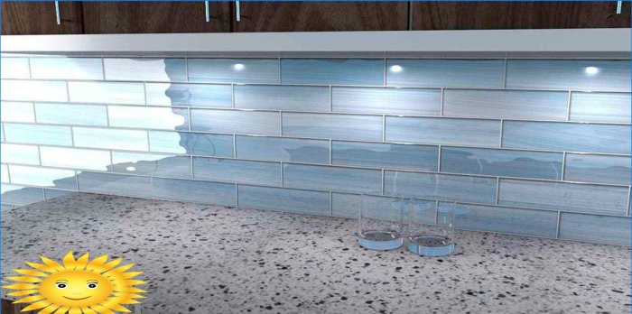 Tiles up to 30 centimeters in size: examples and features of use