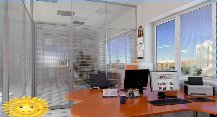 Aluminum partitions: properly zoning the office