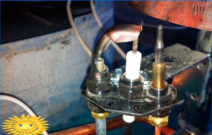 Automation for gas boilers elimination of problems with ignition of the igniter