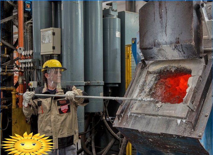 Casting alloy for the manufacture of bimetallic radiators