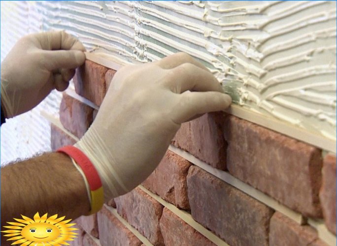Brick veneer technology or brick cladding