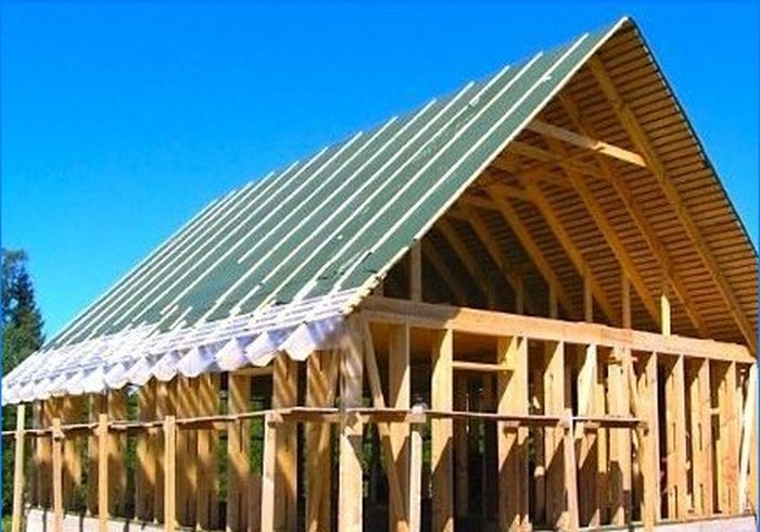 Canadian technology for the construction of wooden houses