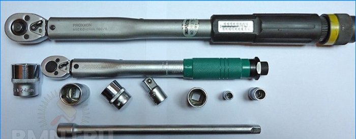 Choosing a torque wrench: types, characteristics and features