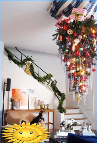 Christmas decoration of the apartment: 20 photo ideas