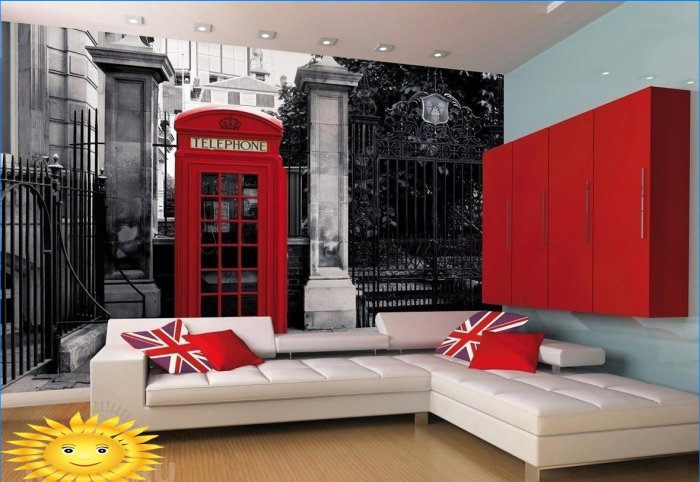Cool Britain style interior