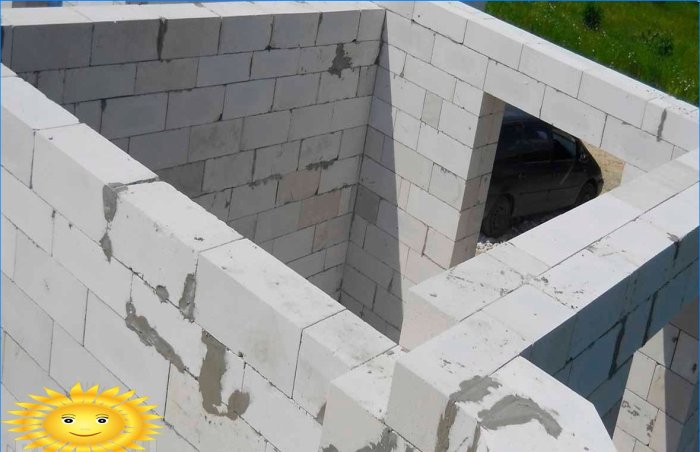 Cracks in the aerated concrete wall: causes and methods of struggle