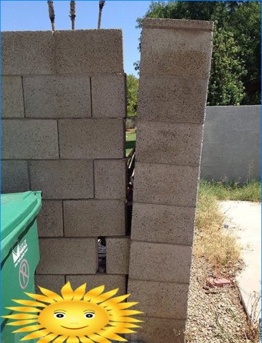 DIY brick or stone fence repair