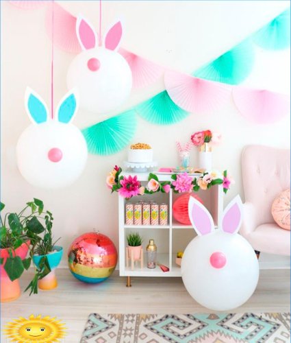 DIY Easter decor