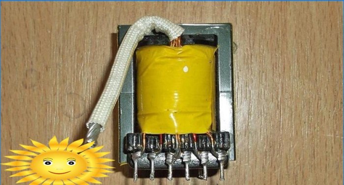 Transformer from a computer power supply