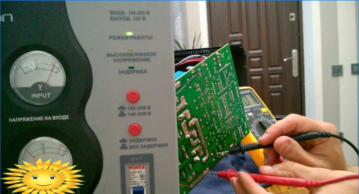 DIY voltage stabilizer repair