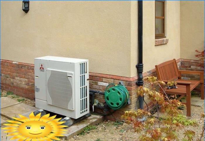 Do-it-yourself heat pump for home heating