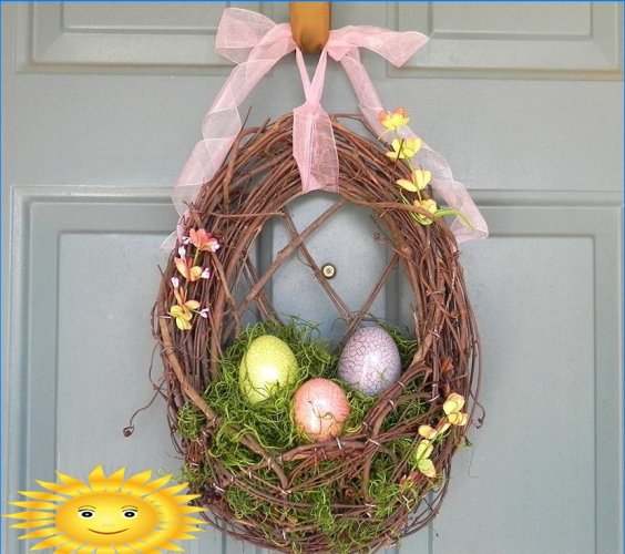 Easter decor - getting ready for the holiday together