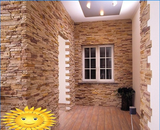 Features of the use of decorative stone in the interior of different rooms