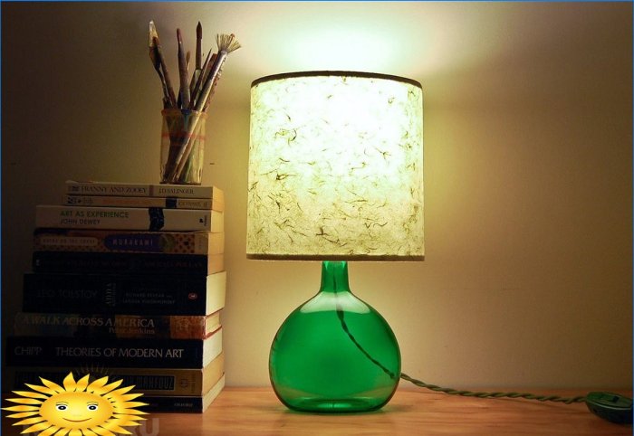 Floor lamps and table lamps: photo selection
