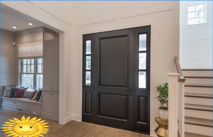 Hallway without interior doors: tips for arranging