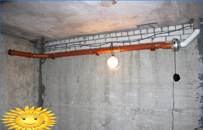 Forced garage ventilation