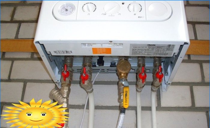 How to install a gas water heater with your own hands