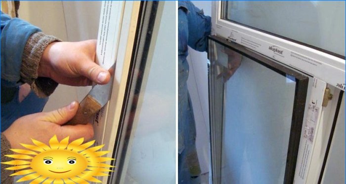 How to install a plastic PVC window with your own hands