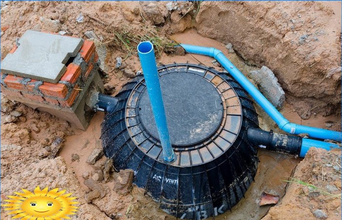 How to install a septic tank with your own hands with a high GWL