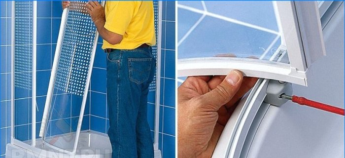 How to install a shower cabin with your own hands