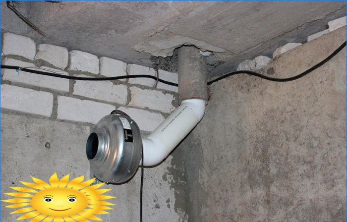 Cellar ventilation