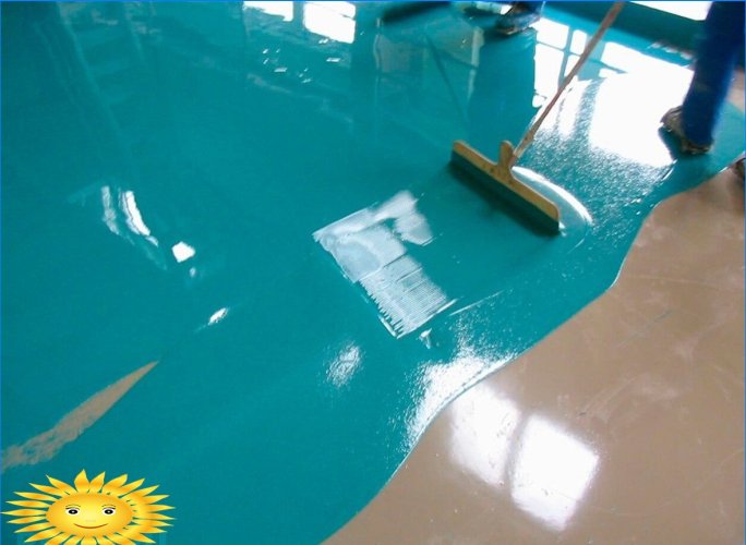 How to make an epoxy floor