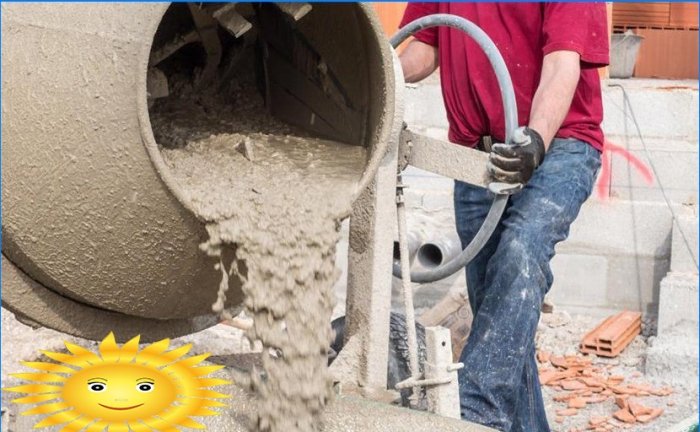 How to make good concrete with your own hands
