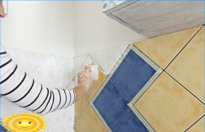 How to paint ceramic tiles