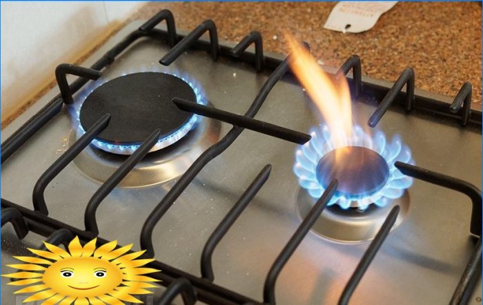 How to properly connect a gas stove to a gas cylinder