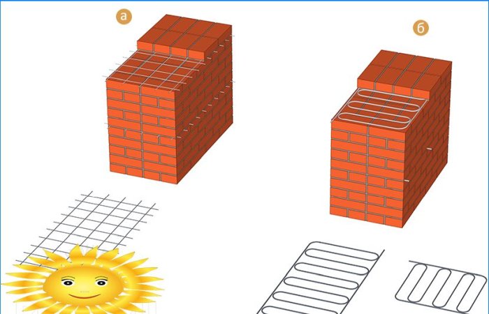 How to reinforce brickwork
